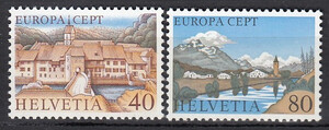 Szwajcaria 1094-1095 czyste** Europa Cept
