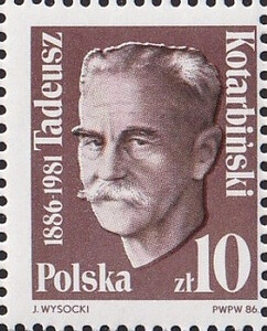 2911 czysty** 100. rocznica urodzin Tadeusza Kotarbińskiego