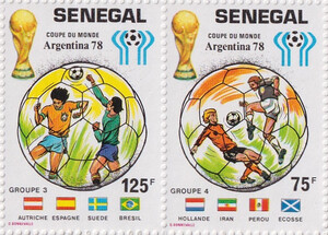 Senegal Mi.0675-676 parka czysta**