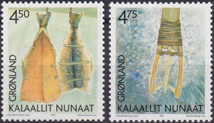 Gronland Mi.0366-367 czyste** znaczki tematyczne