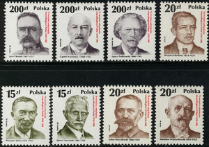 Znaczki Pocztowe. 3021-3028 czyste** 70 rocznica odzyskania niepodległości Polski (IV)