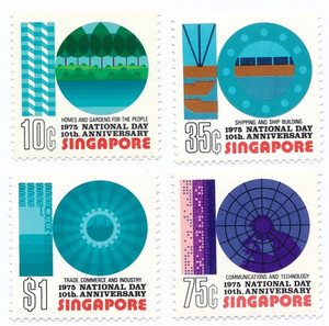 Singapur Mi.0235-238 czyste**