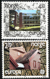 Norwegia Mi.0965-966 czyste** Europa Cept