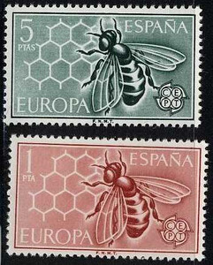 Hiszpania 1340-1341 czyste** Europa Cept