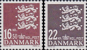 Dania Mi.1388-1389 czyste**