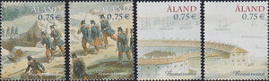Aland Mi.0236-239 czysty**