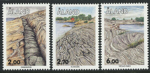 Aland Mi.0075-77 czyste** znaczki