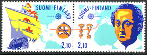 Finlandia Mi.1178-1179 parka czyste** Europa Cept