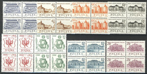 1448-1455 w czwórkach czyste** Siedem wieków Warszawy