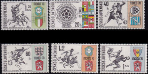 Czechosłowacja Mi 1958-1963 czyste**