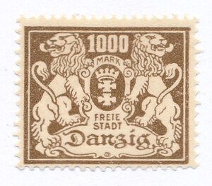 WMG 145 czysty** Wydanie obiegowe - herb Gdańska