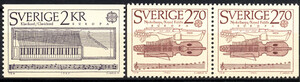 Szwecja Mi.1328-1329 czyste** Europa Cept