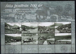 Faroer Mi.0462-469 Arkusik czysty**