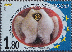 Bośnia i Hercegowina - Chorwacka Poczta Mi.0058 czysty** Europa Cept