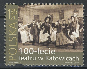 4182 czysty** 100-lecie Teatru w Katowicach