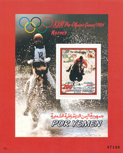 PDR Jemen Mi.315 Blok 10 czyste**