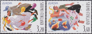Finlandia Mi.1432-1433 czyste** Europa Cept