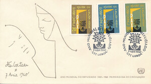 Portugalia Mi.0880-882 FDC
