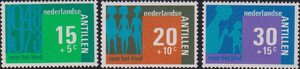 Antillen Nederlandse Mi.0274-0276 czyste**