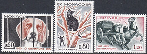 Monaco Mi.1204-1206 czyste**