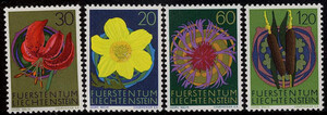 Liechtenstein 0560-563 czyste**