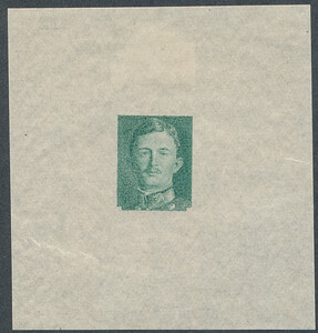  OA65 próba matrycowa nieząbkowana - podobizna cesarza Karola