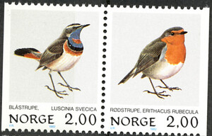 Norwegia Mi.0860-861 czyste** znaczki