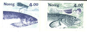 Norwegia Mi.1301-1302 czyste**