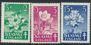 Finlandia Mi.0385-387 czyste**