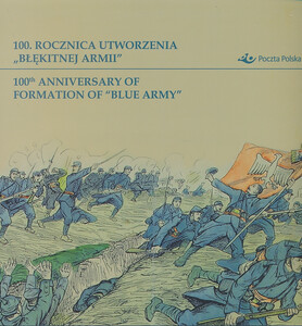 4760 folder - 100 rocznica utworzenia "Błękitnej Armii"