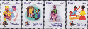 Uganda Mi.1974-1977 czysty** 