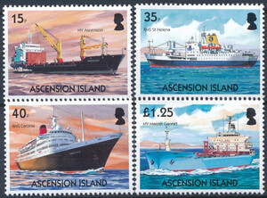 Ascension Mi.0936-939 czyste**