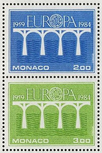 Monaco Mi.1622+1623 parka pionowa czyste**