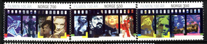 Norwegia Mi.1215-1217 czyste** znaczki kino