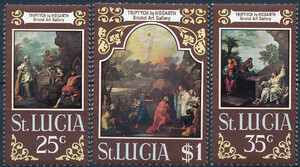 St. Lucia Mi.0267-269 czyste**