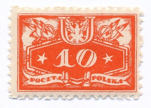 U03 ząbkowanie ZL 11½ czysty** Znaczki urzędowe