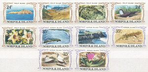 Norfolk Island Mi.0276-285 czyste**