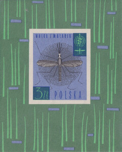 1201 blok 35 B1 MALARIA czysty** Walka z malarią