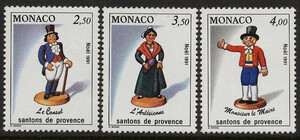 Monaco Mi.2035-2037 czyste**