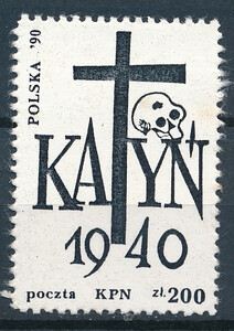 Poczta KPN - Katyń 1940