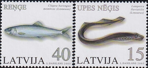 Łotwa Mi.0639-640 czyste**