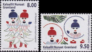 Gronland Mi.0625-626 czyste**