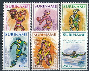 Surinam Mi.1407-1412 czyste**