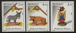 Monaco Mi.2155-2157 czyste**