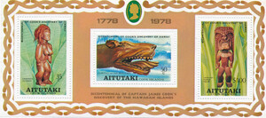 Aitutaki Mi.0286-288 Blok 18 czyste**