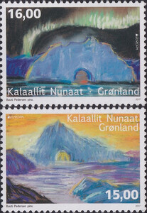 Gronland Mi.0752-753 czyste** Europa Cept