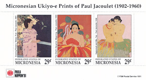 Micronesia Mi.0224-226 Arkusik czyste**