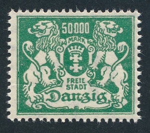 WMG 148 czysty* Wydanie obiegowe - herb Gdańska