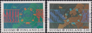 Finlandia Mi.1144-1145 czyste** Europa Cept