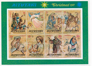 Aitutaki Mi.0278-285 Blok 17 czyste**